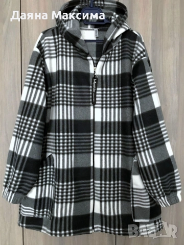 3/4ХЛ поларен суичър/палто 🍀ТОП ЦЕНА 29,99 лв, снимка 3 - Суичъри - 52675114