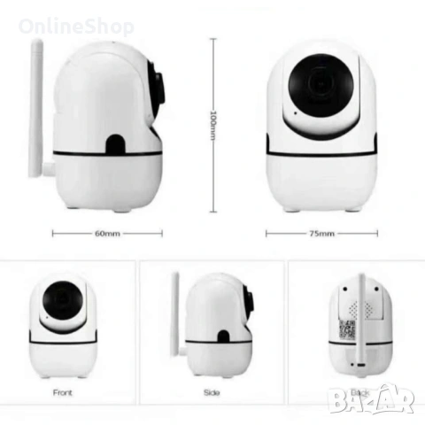 Wi-fi камера с облак IP28 IP28 , видео, снимка 9 - Камери - 53569599