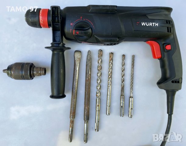 Мощен перфоратор Wurth H 24-MLS 750W 2.4J, снимка 2 - Перфоратори - 29660989