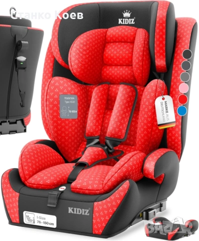 Детско столче за кола, 9кг-36кг, Isofix система,  9кг-36кг, ECE R129/03, (Група 1+2+3), снимка 2 - Столчета за кола и колело - 53202600