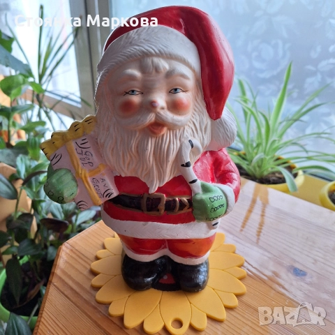 Нов авторски керамичен Дядо Коледа, снимка 5 - Коледни подаръци - 52636866