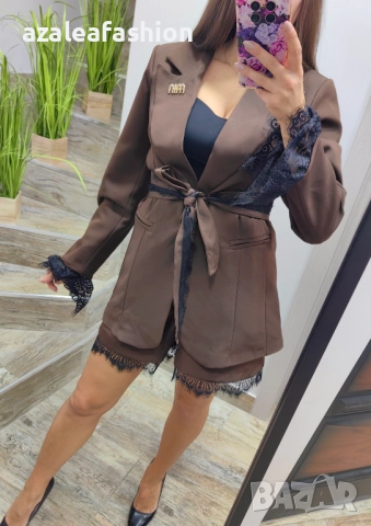 Дамски сет - сако панталонки и бюстие, снимка 15 - Комплекти - 52670822