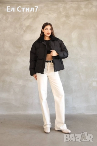 📌#Дамско #яке Силиконов пълнеж Цип+Копчета Размери С М Л ХЛ Цена 60лв/30.68€ Еконт, снимка 2 - Якета - 52282184