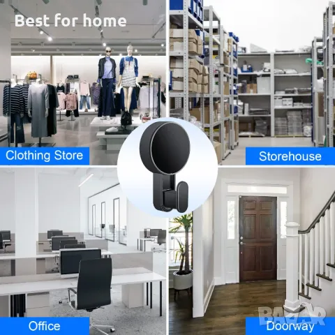 Скрита камера в закачалка ZUNHAI HD, снимка 7 - Камери - 48384235