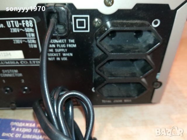 DENON UTU-F88 STEREO TUNER-ВНОС SWISS 2312211955, снимка 15 - Ресийвъри, усилватели, смесителни пултове - 35230031