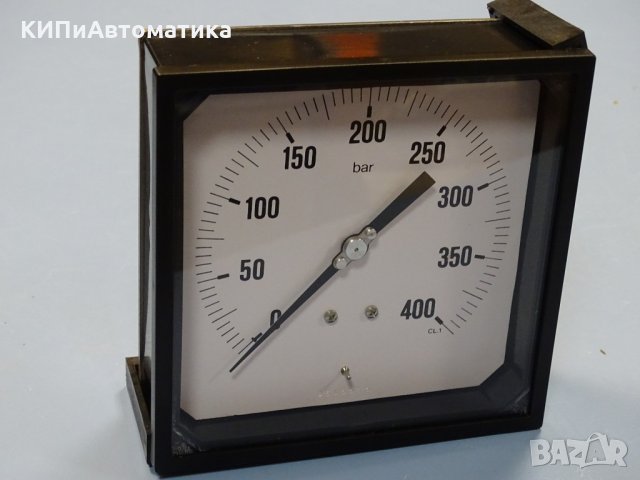 Манометър WIKA 0-400 bar, 145x145 mm