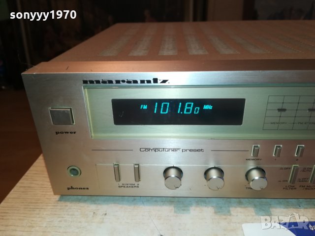 MARANTZ GOLD RECEIVER-MADE IN JAPAN 3011211105, снимка 13 - Ресийвъри, усилватели, смесителни пултове - 34975187