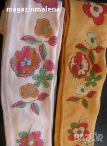 72-164см италиански розови,оранжеви италиански плътни пухкави детски чорапогащи детски чорапогащник, снимка 1 - Други - 4703700