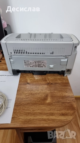 Лазерен принтер HP P1005, снимка 7 - Принтери, копири, скенери - 52832833