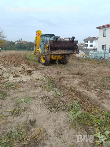 Услуги с комбиниран багер; мини багер; трактор с фреза и плуг , снимка 12 - Индустриална техника - 47869696