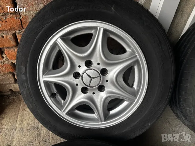 Продавам ляти джанти 5/112/15 за мерцедес, снимка 3 - Гуми и джанти - 49758300