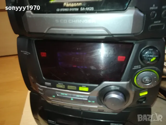 PANASONIC SA-AK25 CD DECK TUNER AMPLI 1311241717LNWCR, снимка 8 - Аудиосистеми - 47956923