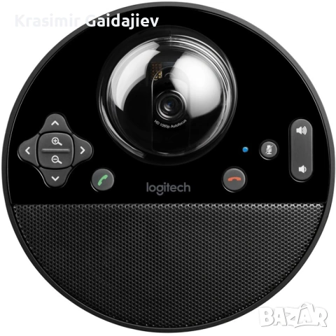 Logitech Bcc950 уеб камера, за конференции, 1920 x 1080, USB 2.0, Черен, снимка 3 - Други - 53030016