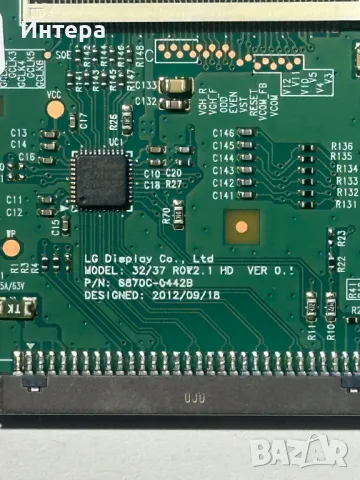 T-con 32/37 ROW2.1 HD VER 0.1 за VESTEL 32", снимка 2 - Части и Платки - 48491843