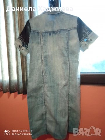 Ефектна дънкова рокличка  Motivi, снимка 4 - Рокли - 32878598