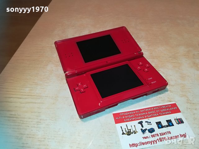 nintendo ds lite red-без батерия 2404211925, снимка 6 - Nintendo конзоли - 32667984