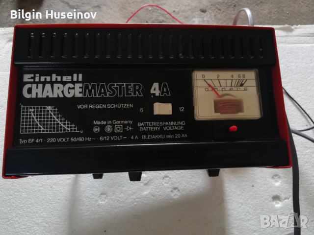 Зарядно за акумулатор Einhell EF 4/1, снимка 6 - Аксесоари и консумативи - 36543265