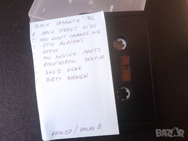 Black Sabbath / Judas Priest - аудио касета, снимка 2 - Аудио касети - 44036088