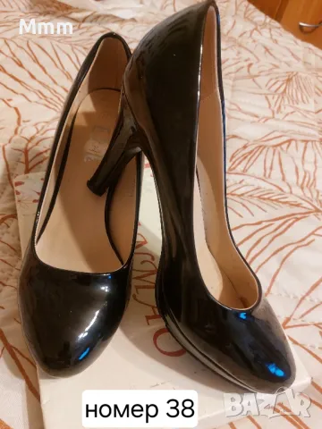 Дамски елегантни обувки номер 38, снимка 2 - Дамски обувки на ток - 48146131