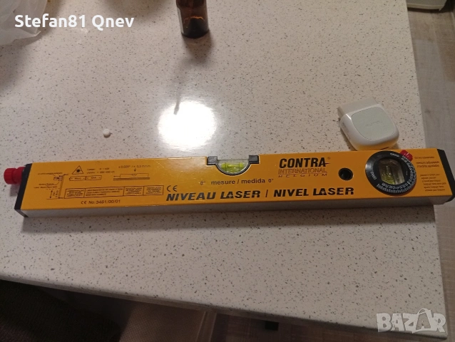 Нивелир с лазер и ъглово измерване , снимка 3 - Други инструменти - 53167395