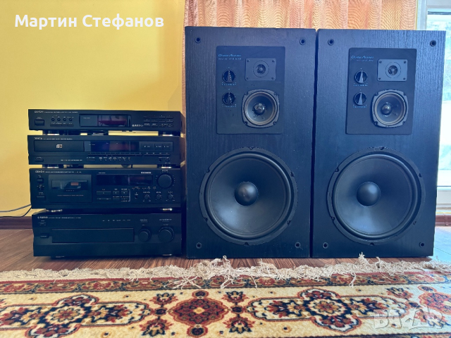 Сет Denon+Yamaha receiver+Omni Audio тонколони