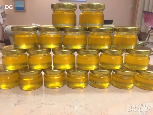 Бурканчета с мед 25 мл. за сватба или кръщене