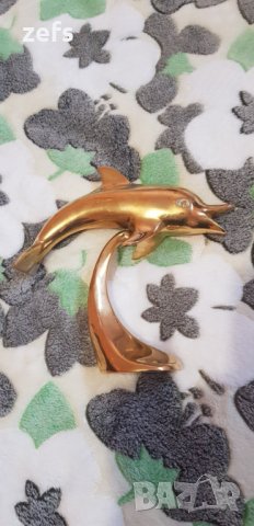Уникални месингови делфини, снимка 2 - Арт сувенири - 27106880