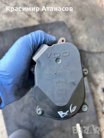 Моторче вихрови клапи за Vw пасат B6. 03L129086 V120. 1042390S01, снимка 3 - Части - 48830137