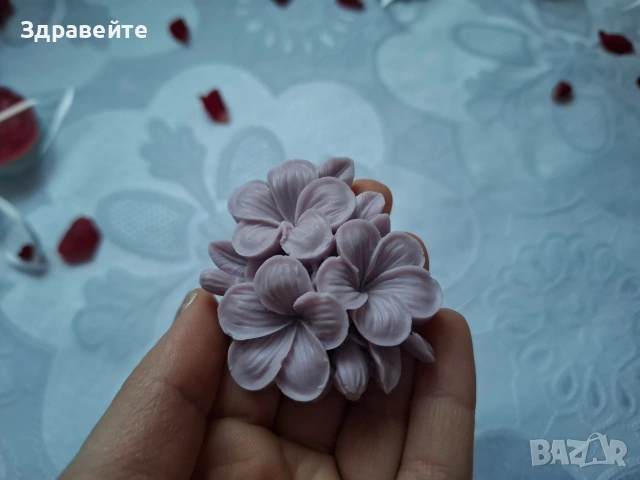 Бюджетни красиви глицеринови хипоалургенни сапунчета, снимка 7 - Декорация за дома - 53348499