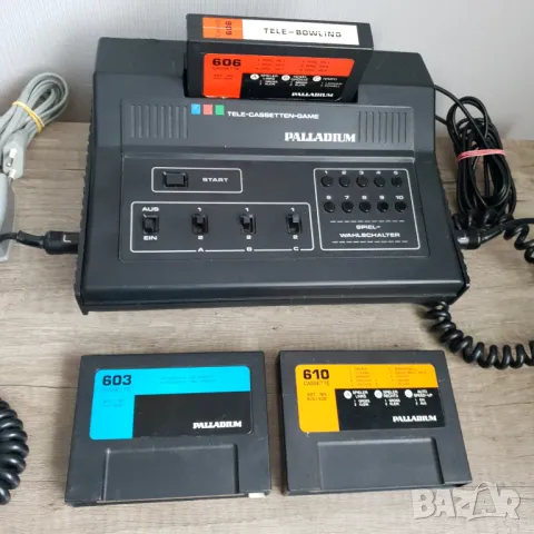 Стара немска игра Palladium Tele-Cassetten-Game, снимка 3 - Антикварни и старинни предмети - 48489312