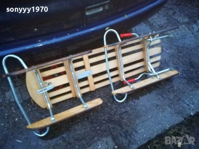 ДЪРВЕНА ШЕЙНА С МЕТАЛЕН ВОЛАН 120СМ 1912231729, снимка 2 - Колекции - 43478921