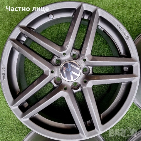 Продавам 4бр.17-ки джанти за Фолксваген Голф, Пасат, Тигуан, Туран, Шаран , снимка 3 - Гуми и джанти - 52367636