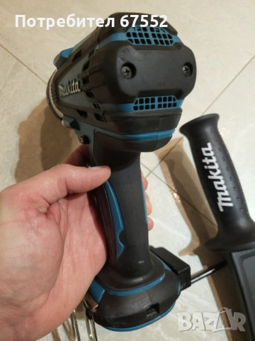 Ударен винтоверт Makita DHP458. Само тяло. 91 нютона. Цената е крайна!, снимка 5 - Винтоверти - 53458880