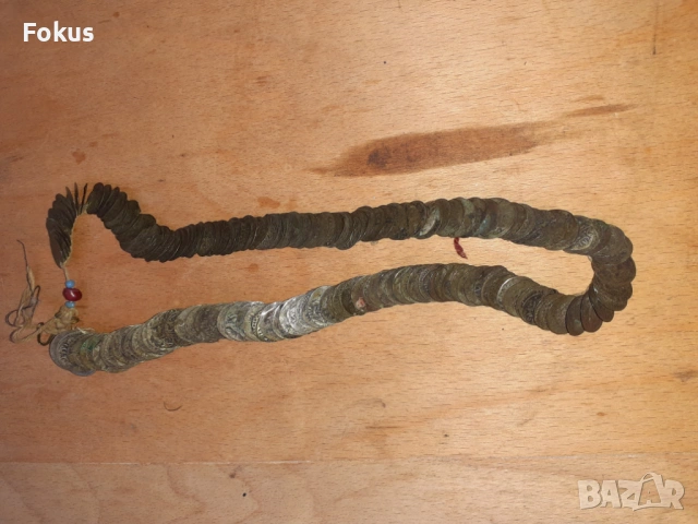 Стар възрожденски накит за но сия наниз акчета, снимка 6 - Антикварни и старинни предмети - 53270087