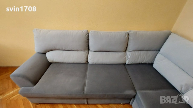 Голям диван като нов, снимка 7 - Дивани и мека мебел - 53034921