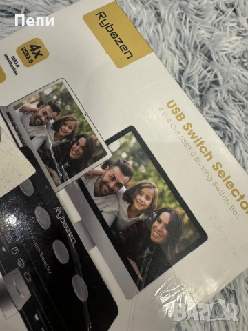 USB 3.0 KVM Switch – за 4 компютъра