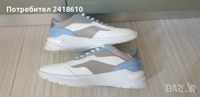 Hugo Boss Skylar Runn Leather Sneakers Womens Size 39/25см НОВО! ОРИГИНАЛ! Дамски сникърси!, снимка 7 - Кецове - 50939447