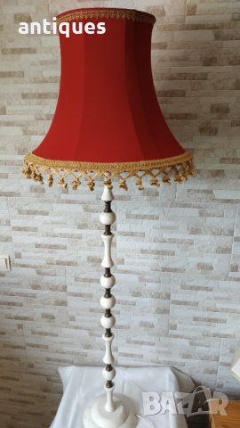 Голям стар мраморен лампион - нощна лампа - 150см - Антика, снимка 8 - Антикварни и старинни предмети - 33268909