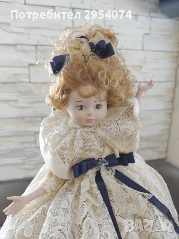 нова порцеланова кукла 35лв, снимка 1