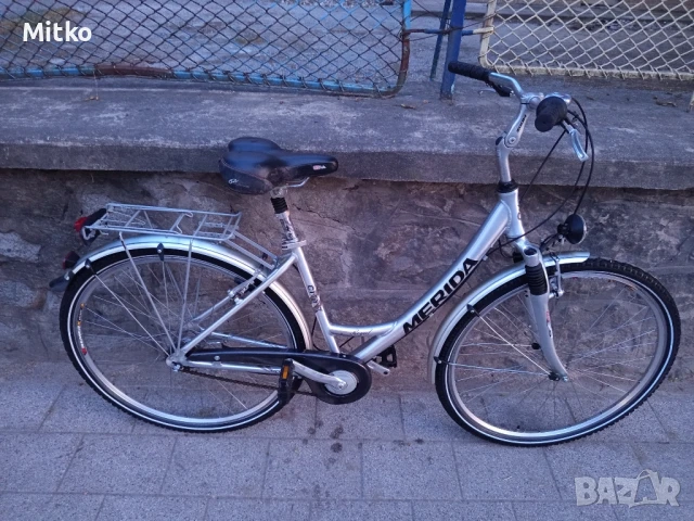 28 цола алуминиев велосипед с 7 скорости усилени капли амортисьори предни като нов , снимка 3 - Велосипеди - 50739714