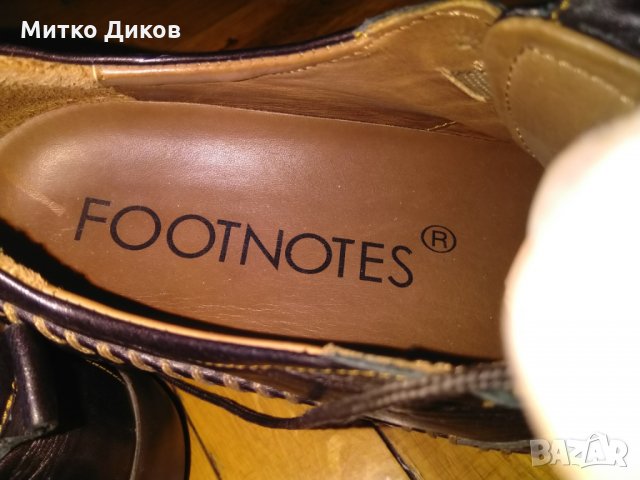 Обувки Footnotes Shoes №39 естествена кожа, снимка 4 - Дамски елегантни обувки - 26849328