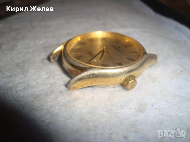 JUNGHANS ANTICHOC 19 RUBIS ПОЗЛАТЕН МАРКОВ ВИНТИДЖ НЕМСКИ ЛУКС ЧАСОВНИК ЮНГХАНС РЯДЪК Работещ 20874, снимка 9 - Антикварни и старинни предмети - 36721968