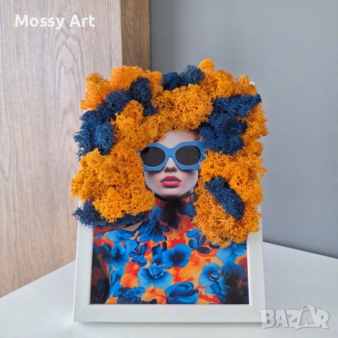 Декорации със скандинавски мъх, снимка 2 - Декорация за дома - 53198992