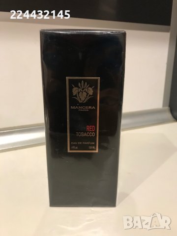 Mancera red tobacco 120 ml EDP , снимка 1 - Унисекс парфюми - 37625090