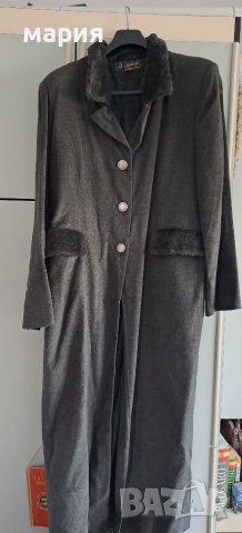 Елегантно палто тип манто на Galinel, снимка 8 - Палта, манта - 39800338