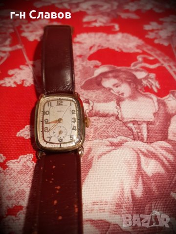 Swiss PAGITA, Арт Деко - механика! 1920 година!, снимка 5 - Мъжки - 27490596