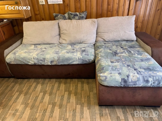 Голям диван с функция сън, снимка 3 - Дивани и мека мебел - 49309720