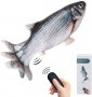 Интерактивна риба с дистанционно Floppy Fish Cat Toy, снимка 2
