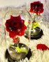 Вечна роза в стъкленица с LED светлина , снимка 1 - Изкуствени цветя - 43848564