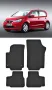 Гумени Стелки Frogum съвместими с Seat MII (2011-2019), снимка 5